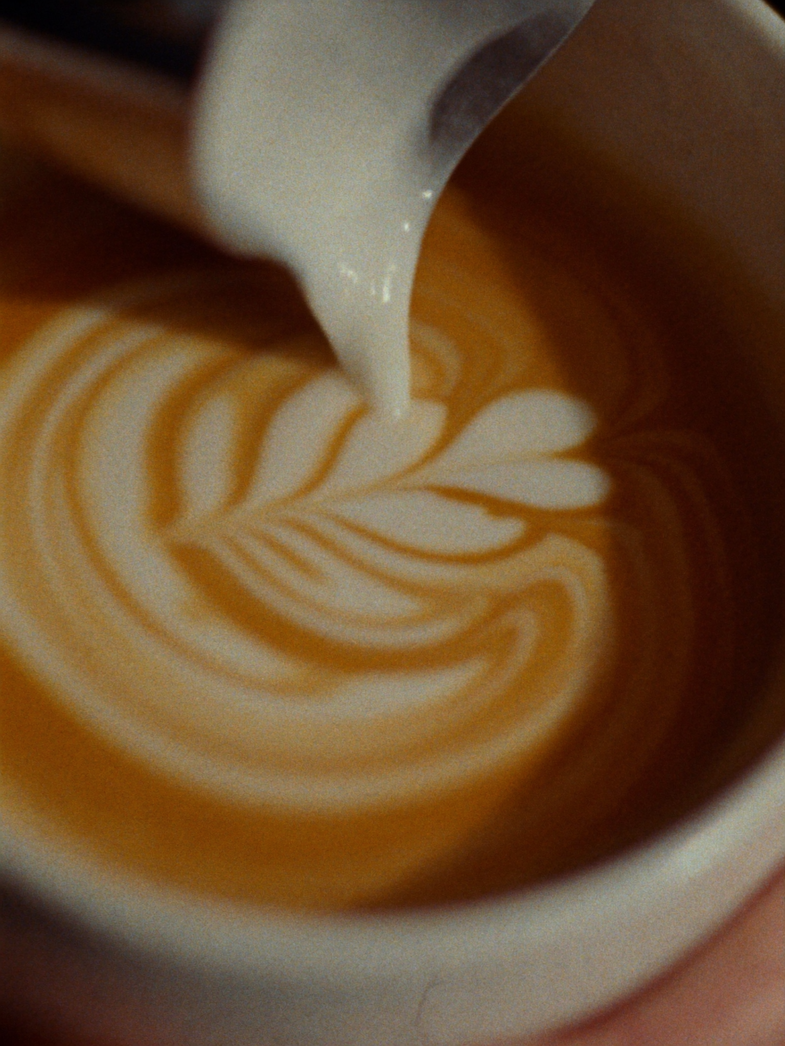 Latte art dökümü